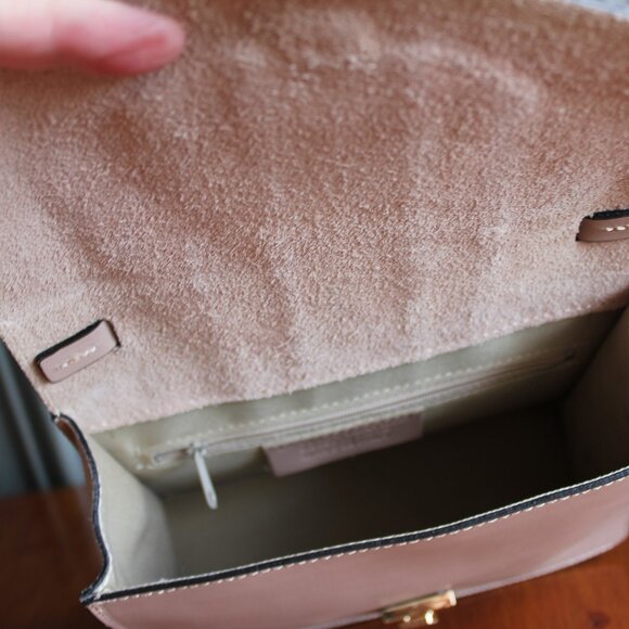 Italian Leather Top handle leather handbag - Picture 8 of 8